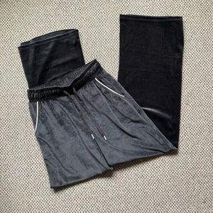 NWOT Velour Flare Pants